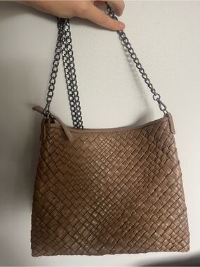 FALOR Handwoven Genuine Leather crossbody